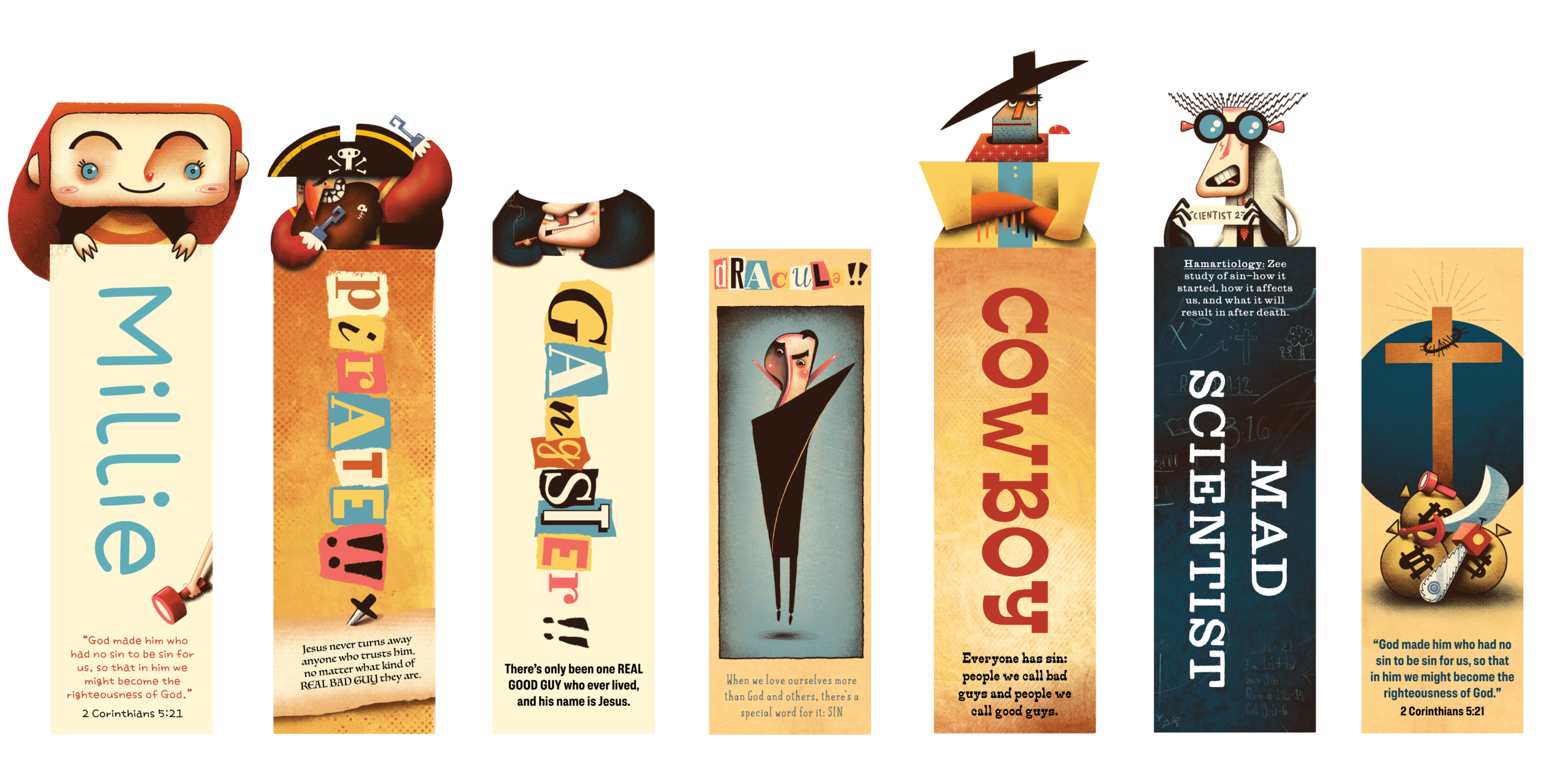 Real Bad Bookmarks